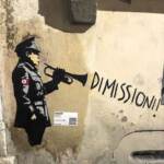 Via Rasella, l’opera di Laika contro La Russa: Dimissioni!