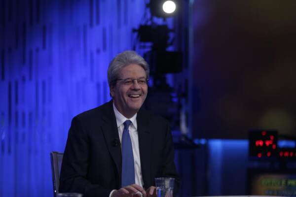 Paolo Gentiloni ospite a Otto e Mezzo