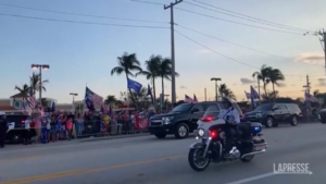Trump incriminato, sostenitori in strada in Florida