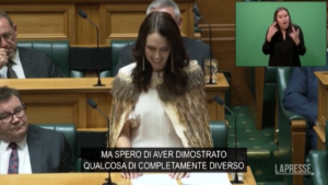 Nuova Zelanda, il saluto di Ardern: “Potete essere tutto ciò che volete”