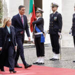 Italia-Spagna, Meloni riceve Sanchez a Palazzo Chigi