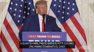 Trump incriminato: “Caso falso portato avanti per interferire con elezioni 2024”