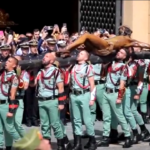 Spagna, a Malaga la processione del Cristo della Buona Morte