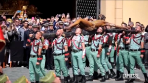 Spagna, a Malaga la processione del Cristo della Buona Morte