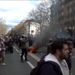 Parigi, tensione a corteo contro riforma pensioni