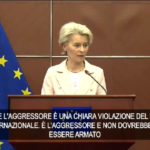 Ucraina, Von der Leyen: “Cina non fornisca armi a Russia”