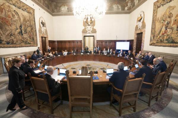 Governo Meloni, prima riunione del Consiglio dei Ministri