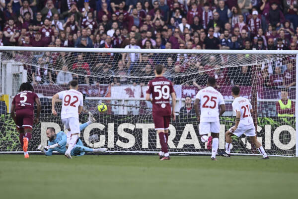 Torino-Roma 0-1, giallorossi al terzo posto in classifica