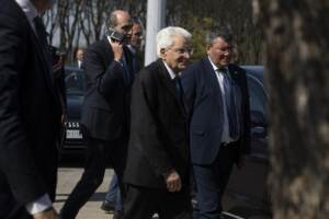 Sergio Mattarella all'Inaugurazione del nuovo PizzAut a Monza