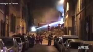 Marsiglia, crolla palazzo in centro: feriti