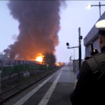 Amburgo, maxi incendio: fumo nero sulla città tedesca