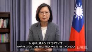 Taiwan, Tsai Ing-wen: “Comportamento Cina non è responsabile”