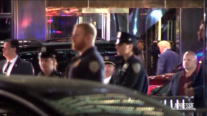 Usa, Donald Trump torna a New York