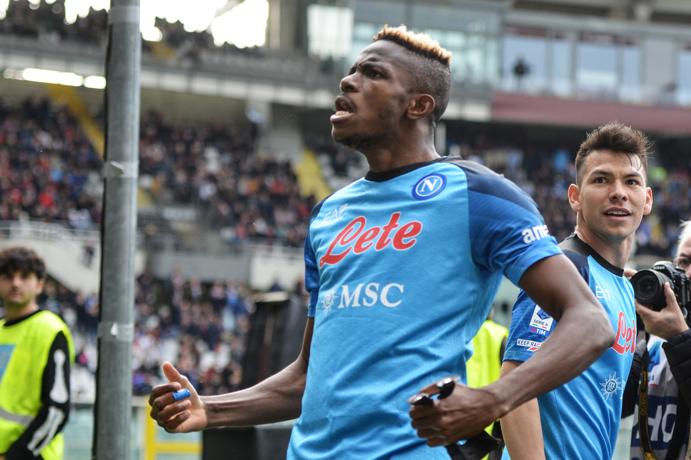 Napoli, Osimhen convocato contro il Verona