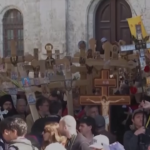 Gerusalemme, fedeli ortodossi ripercorrono strada fatta da Gesù