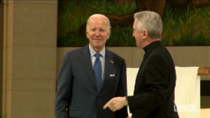 Irlanda, Biden in visita al Santuario di Knock