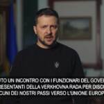 Ucraina, Zelensky: “Adesione a Ue è obiettivo raggiungibile”