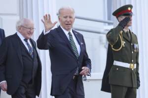 Dublino - Continua la visita del Presidente Joe Biden in Irlanda