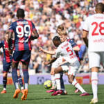 Bologna-Milan 1-1, Pobega risponde a Sansone