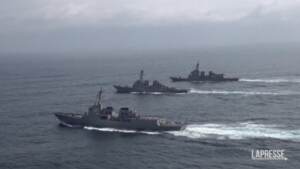 Sud Corea, esercitazioni navali congiunte con Usa e Giappone