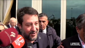 Salvini: “Ponte sullo Stretto si farà, in ballo 100mila posti di lavoro”