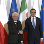 Varsavia, Mattarella incontra il premier polacco Morawiecki