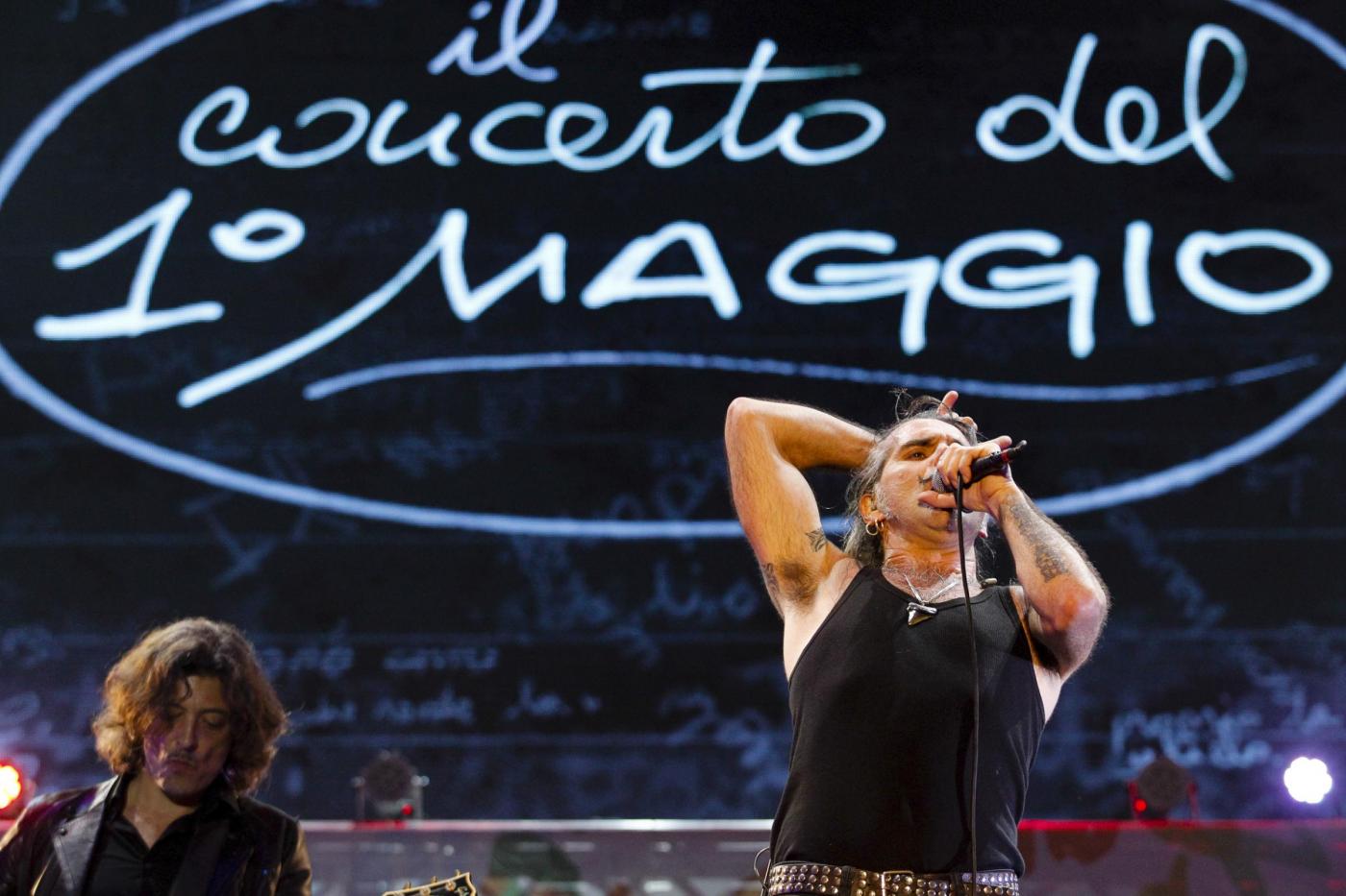 Primo maggio, Piero Pelù al Concertone