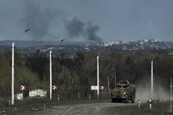 Guerra Russia Ucraina - Battaglia a Bakhmut nella regione di Donetsk