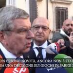 Parigi 2024, Bach: “Nulla è ancora deciso sugli atleti russi”