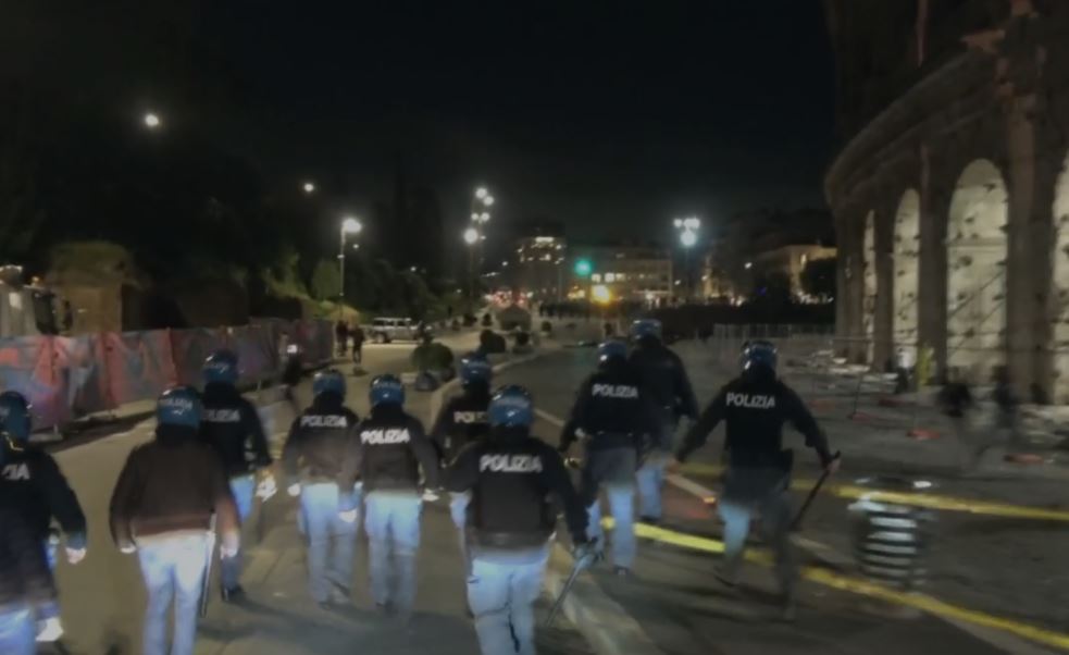 Roma-Feyenoord, tifosi olandesi nella capitale Roma-Feyenoord, tifosi olandesi nella capitale