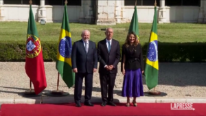 Portogallo, Rebelo de Sousa accoglie il presidente del Brasile Lula