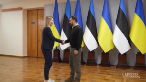 Ucraina, Zelensky incontra Kaja Kallas a Zhytomyr
