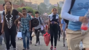 Messico, 3mila migranti in marcia: la protesta contro i centri di detenzione