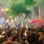 Napoli, notte di festa e caroselli per la vittoria sulla Juve