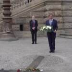 La Russa al monumento di Jan Palach a Praga