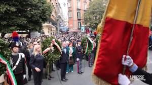25 aprile, le celebrazioni a Napoli col ministro Sangiuliano e il sindaco Manfredi