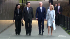 Usa, Biden riceve il presidente della Sud Corea