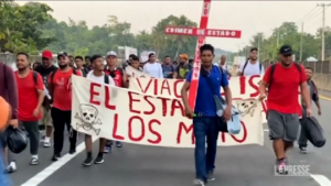Messico, migranti in protesta: la marcia verso la capitale