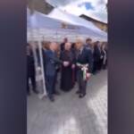 25 aprile, presidente Anpi Viterbo non stringe la mano a Sgarbi