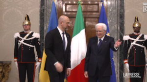 Ucraina, Mattarella riceve al Quirinale Shmyhal e Kuleba