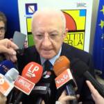 Scudetto Napoli, De Luca ai tifosi: “Prevalga senso responsabilità”