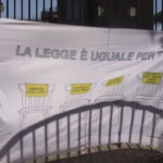 Regeni, esposti nomi imputati davanti a ambasciata egiziana a Roma