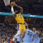 Playoff Nba, i Lakers annientano Memphis e vanno avanti