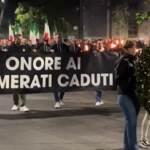 Centinaia di neofascisti a Milano per ricordare Ramelli, le immagini dell’alto
