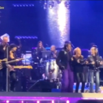 Barcellona, sul palco con Bruce Springsteen c’è Michelle Obama