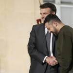 Ucraina, Zelensky sente Macron