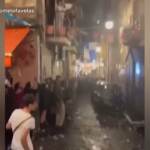Napoli, notte di festeggiamenti in attesa del terzo scudetto