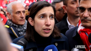 Primo maggio, Elly Schlein a Portella della Ginestra