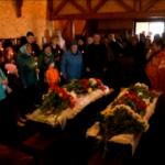 Ucraina, i funerali a Uman per i bambini uccisi dai missili russi