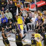 Nba, i Lakers vincono gara 1 contro Curry